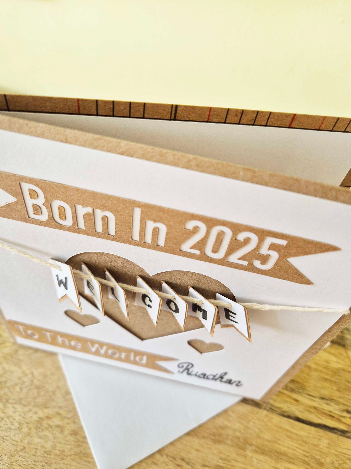 Do you know of any little person who was born in 2025? Or is due to be born this year? Well, we've got the card for you! Welcome to the world little one!