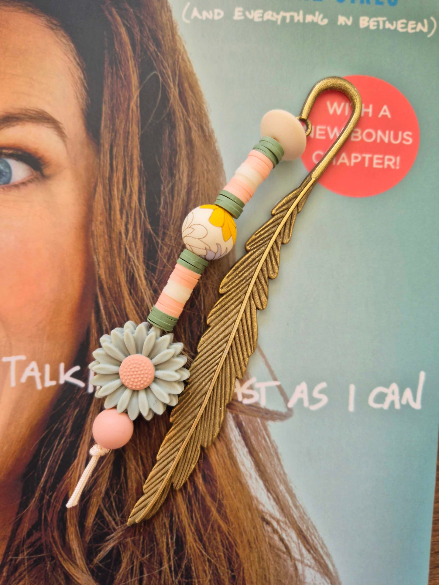 Bronze Feather Bookmark