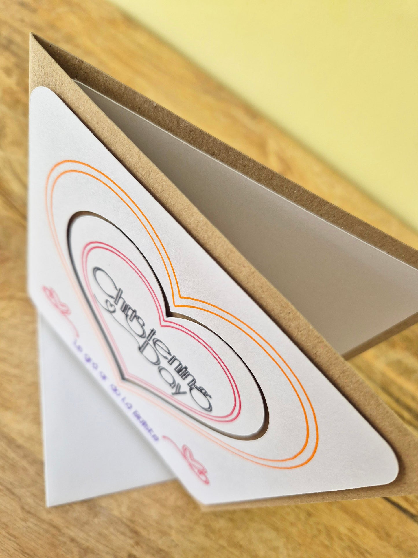 Do you know of any little person who is celebrating their Christening Day? Well, we've got the card for you! Le grá ar do Lá Baiste. Say it As Gaelige with this handmade Christening Gift!