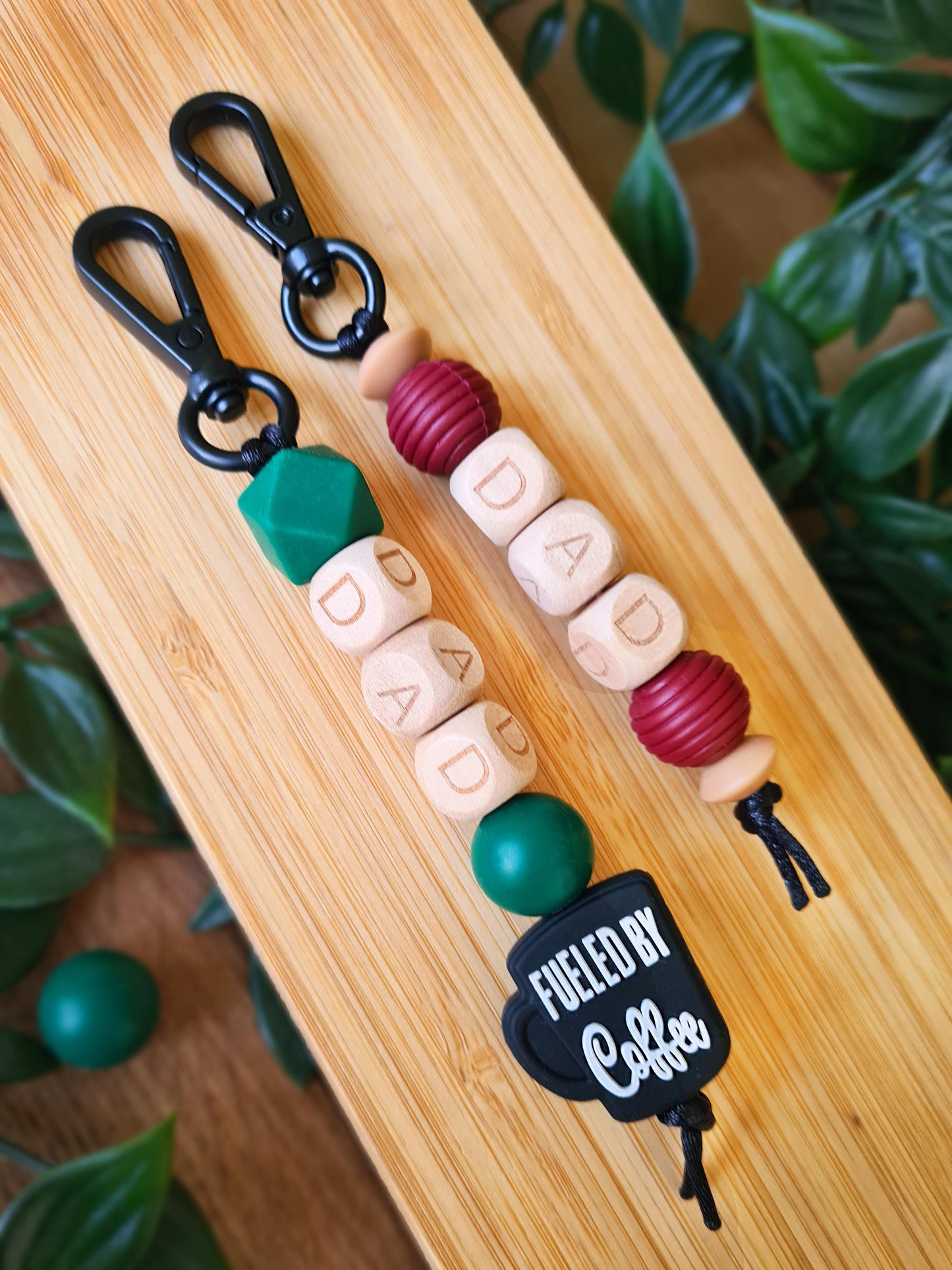 Our handmade keychains make the perfect gift for new dads as well as a token of love to the experienced fathers. Perfect for baby bags, backpacks or as a keyring!