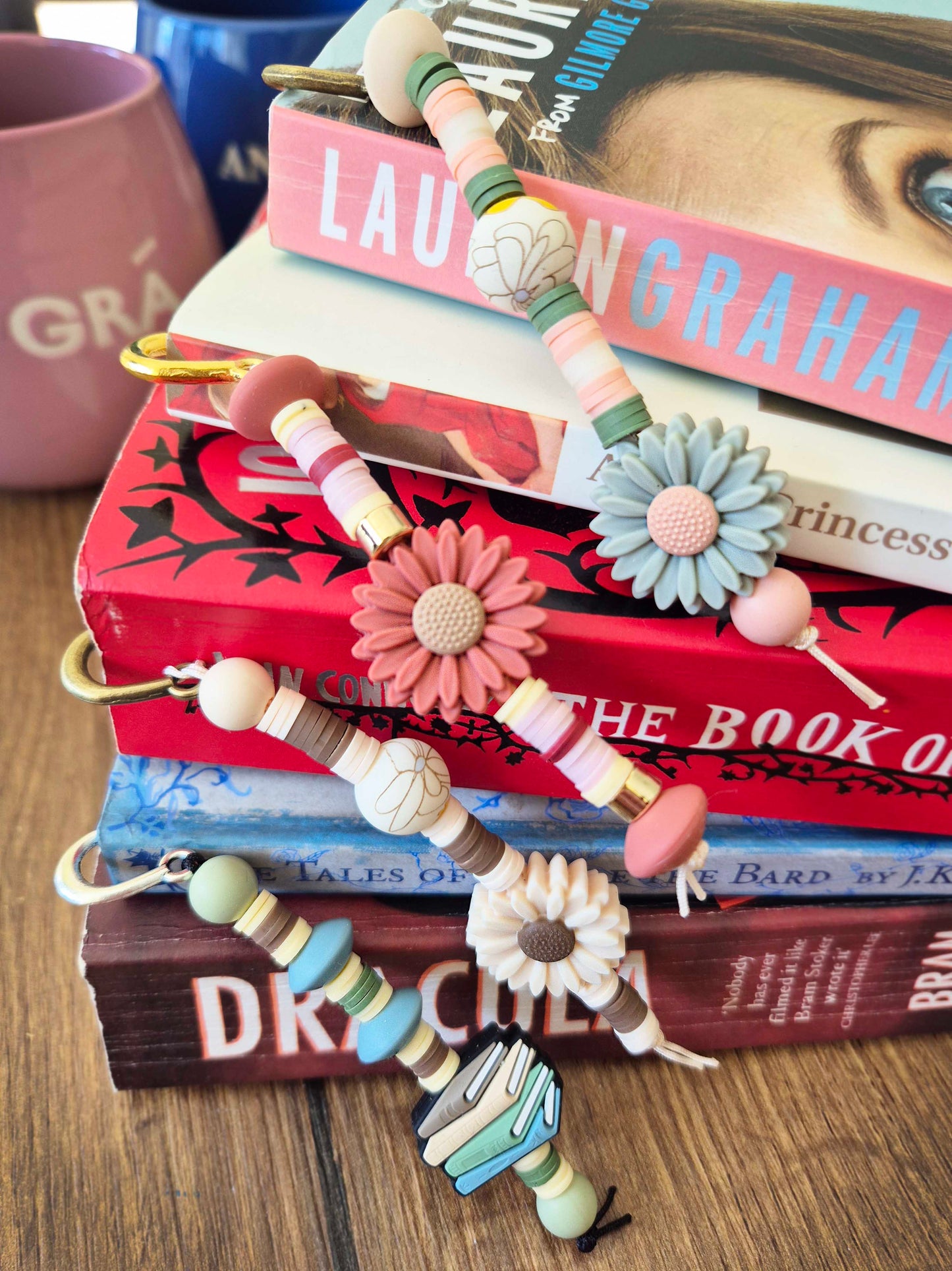 Selection of metal feather and beaded bookmarks. The perfect gift for yourself, or for that special book lover in your life!