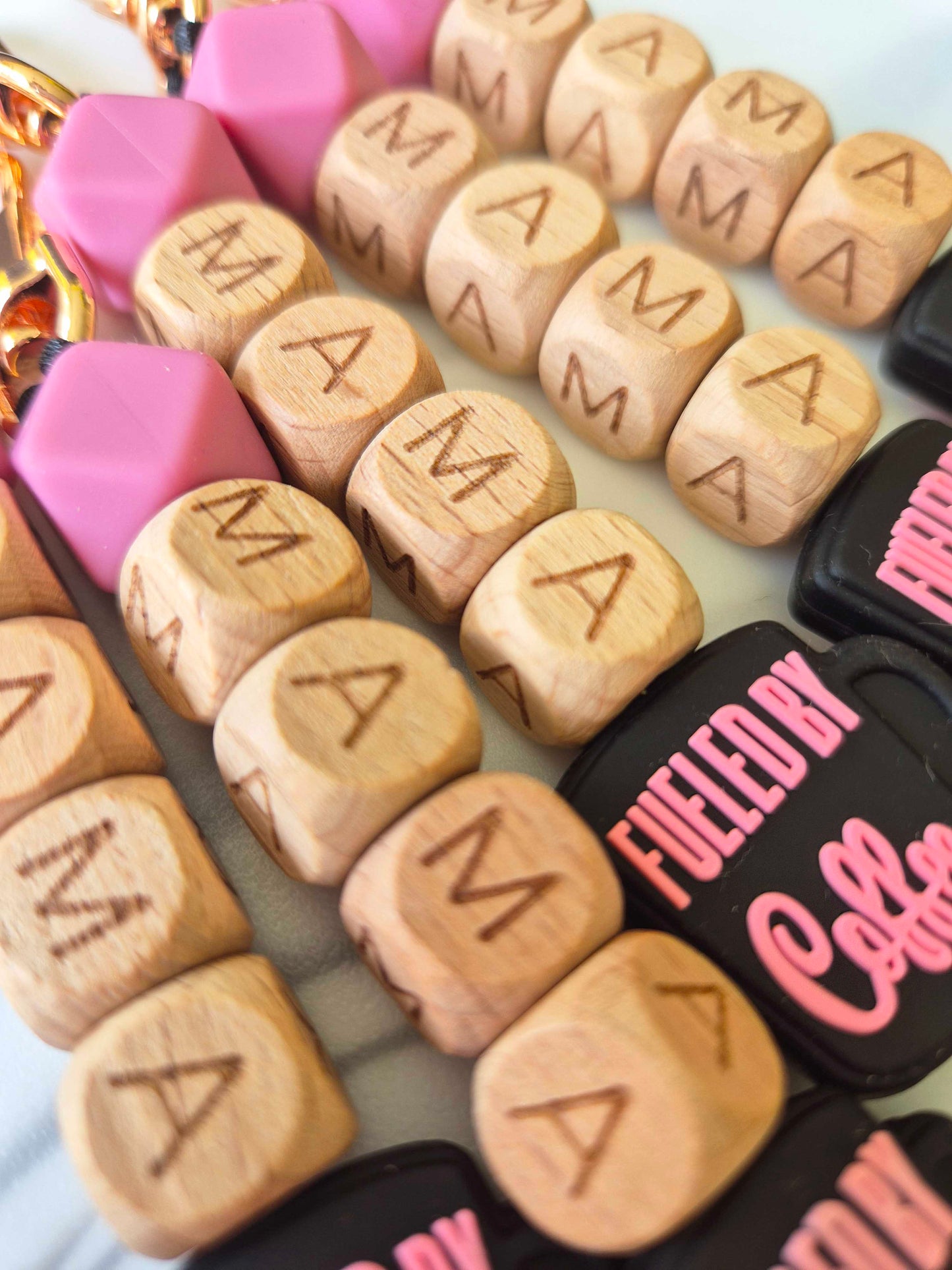 Looking for gift ideas for mam? Our handmade Mama Needs Coffee keychains make the perfect gift for mothers who may have found a new desire for buckets of coffee!