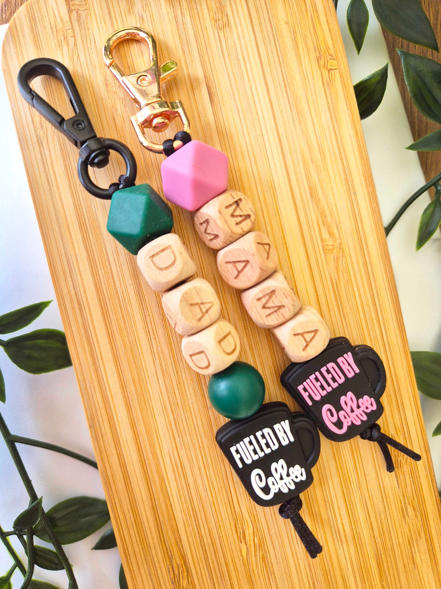 Looking for gift ideas for mam? Our handmade Mama Needs Coffee keychains make the perfect gift for mothers who may have found a new desire for buckets of coffee!