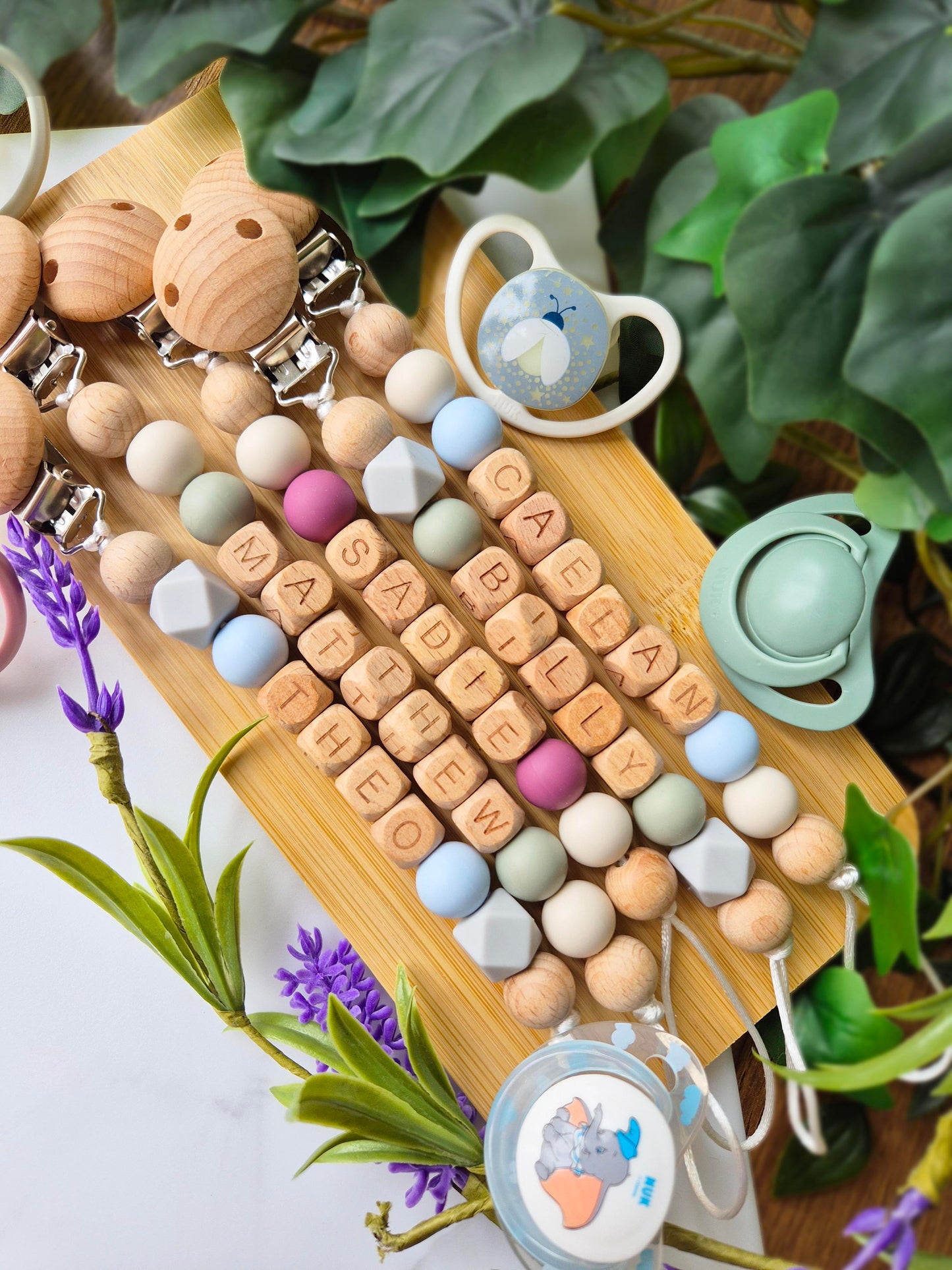 Personalised Soother Clip