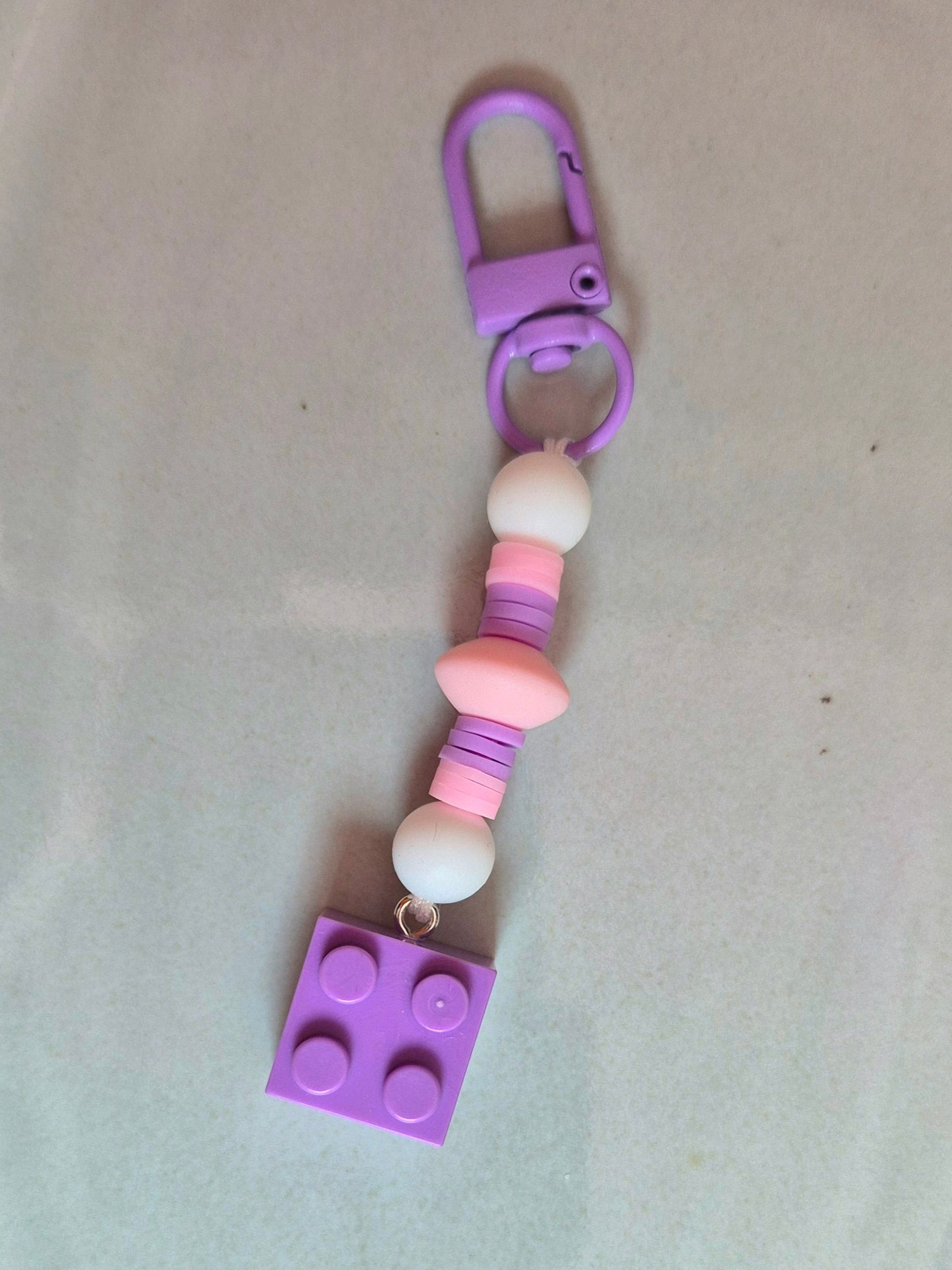 Building Block Keychain / Zip Puller