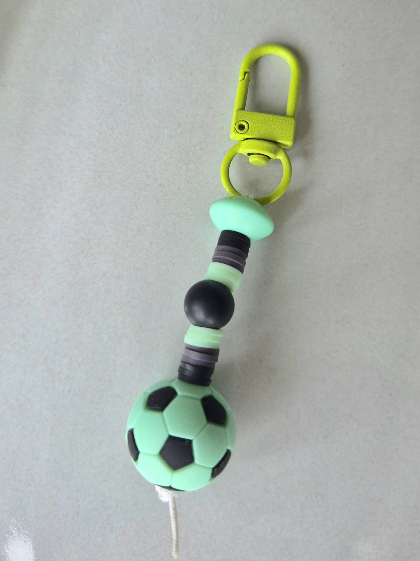 Football Keychain / Zip Puller