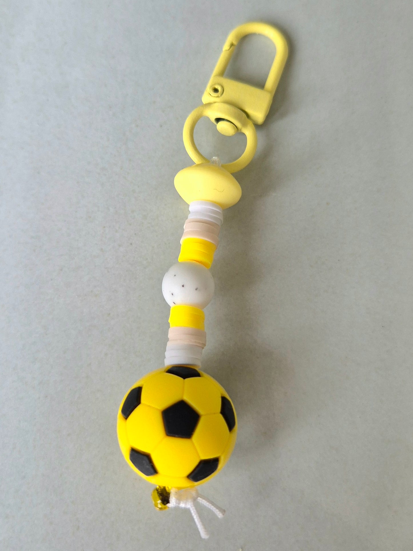 Football Keychain / Zip Puller