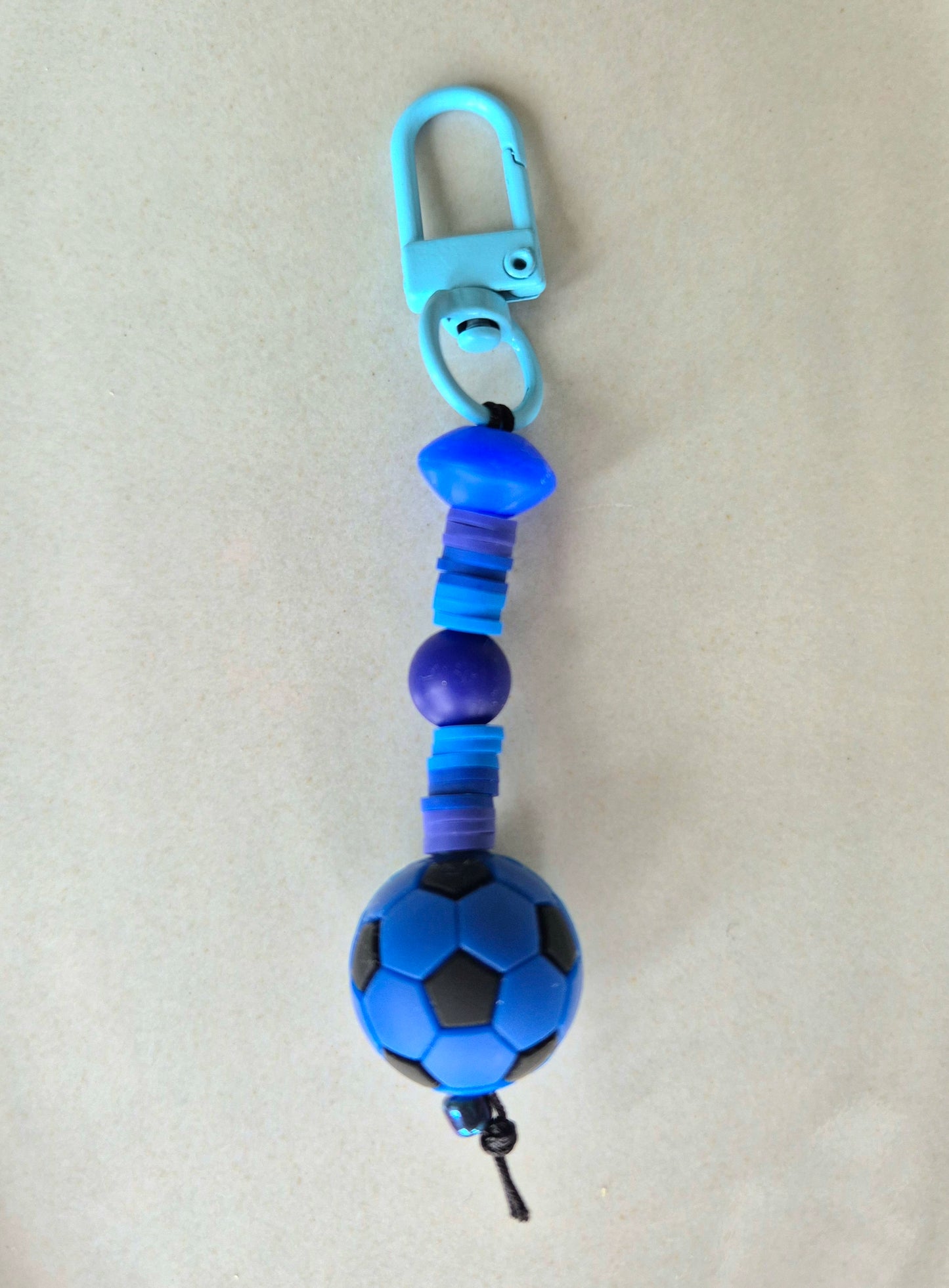 Football Keychain / Zip Puller