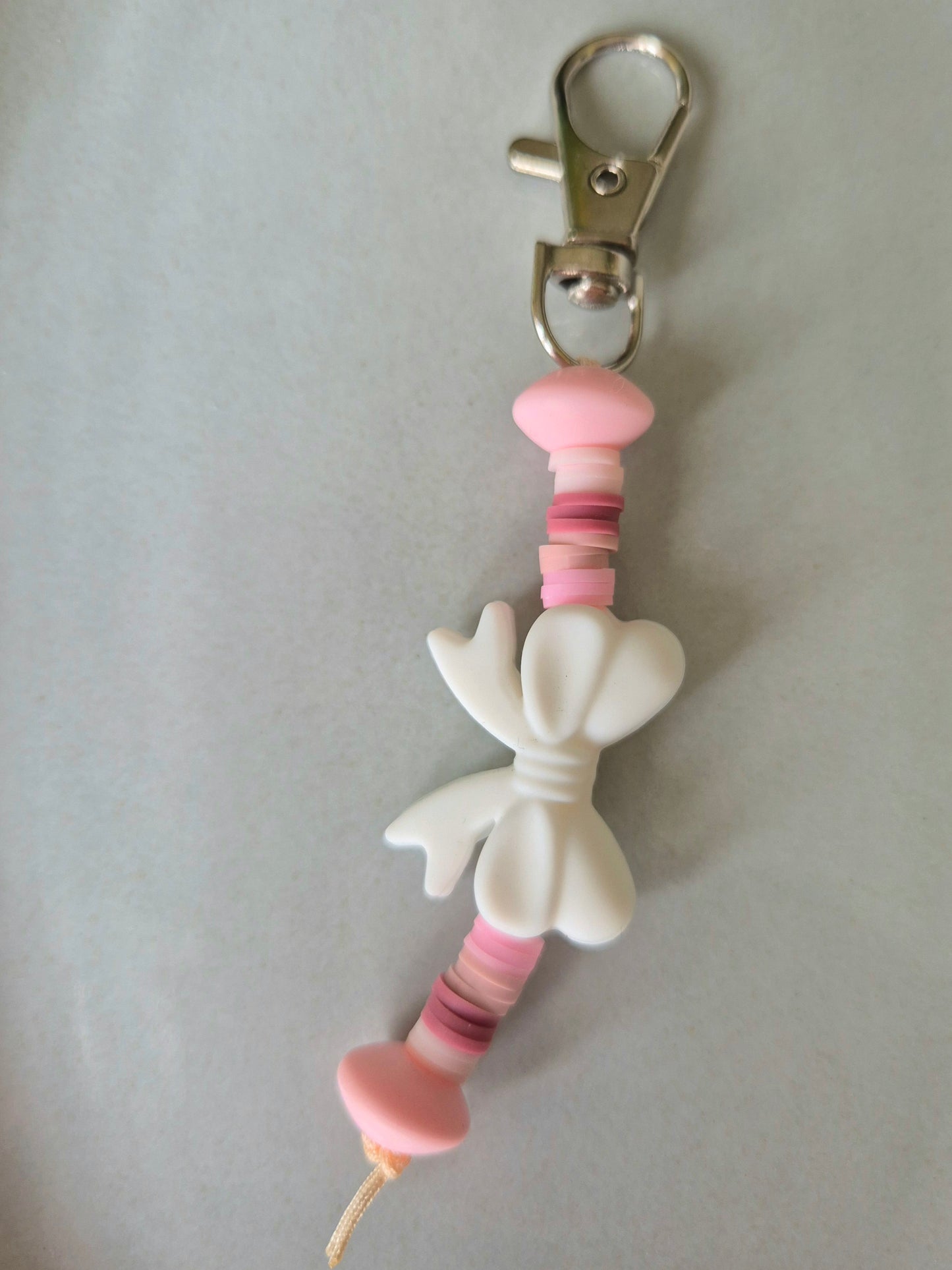 "Bow-tiful" Keychain / Zip Puller