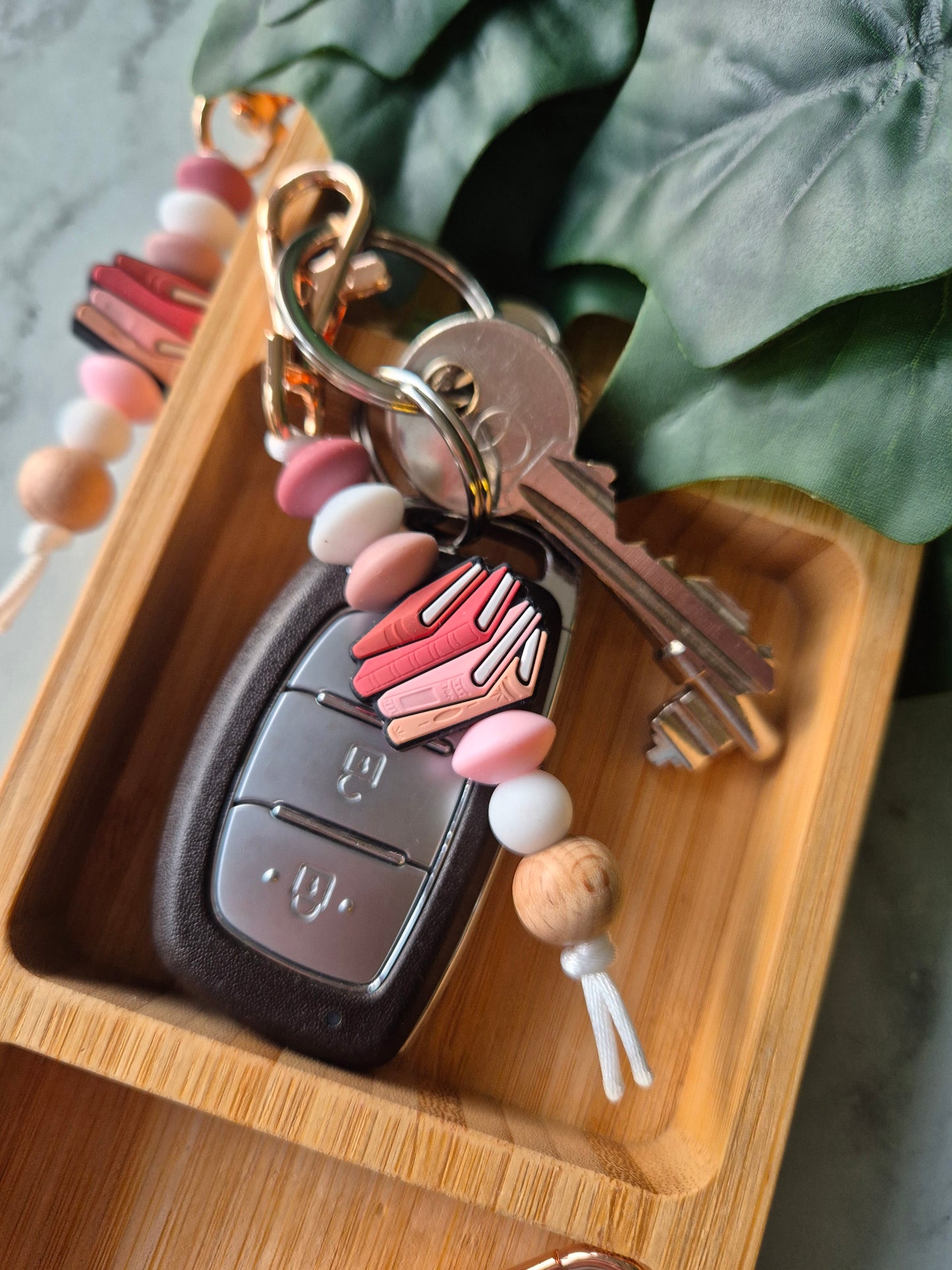 "Bookworm" Keychain / Zip Puller / Bag Charm