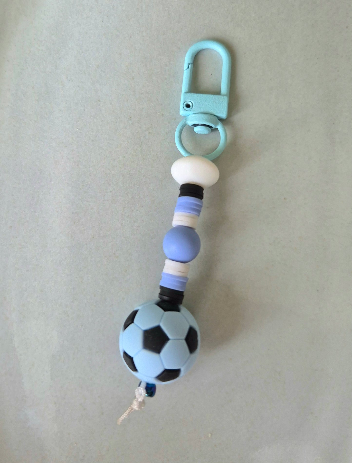 Football Keychain / Zip Puller