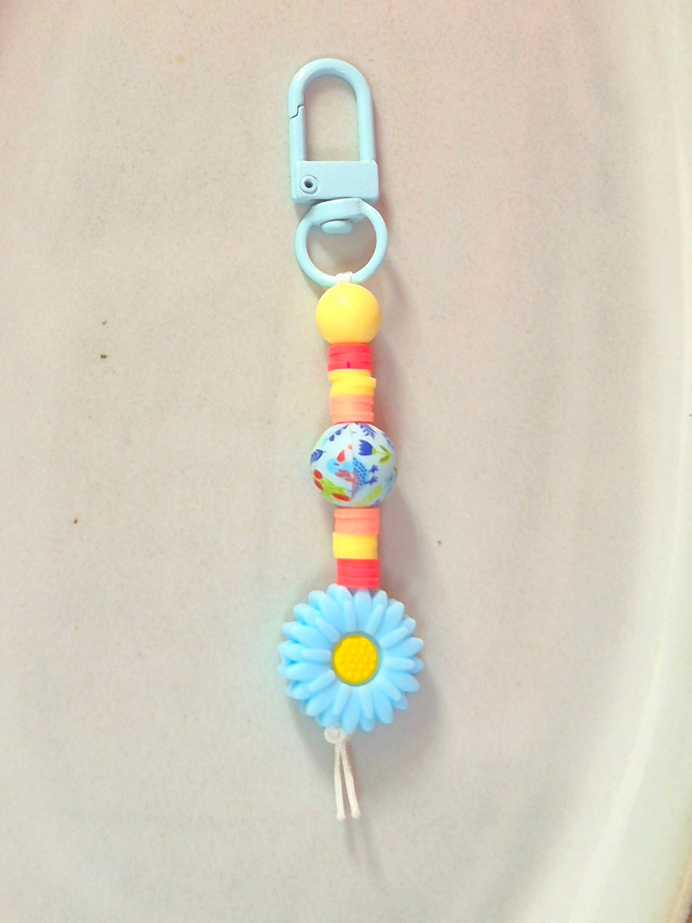 Daisy Keychain / Zip Puller