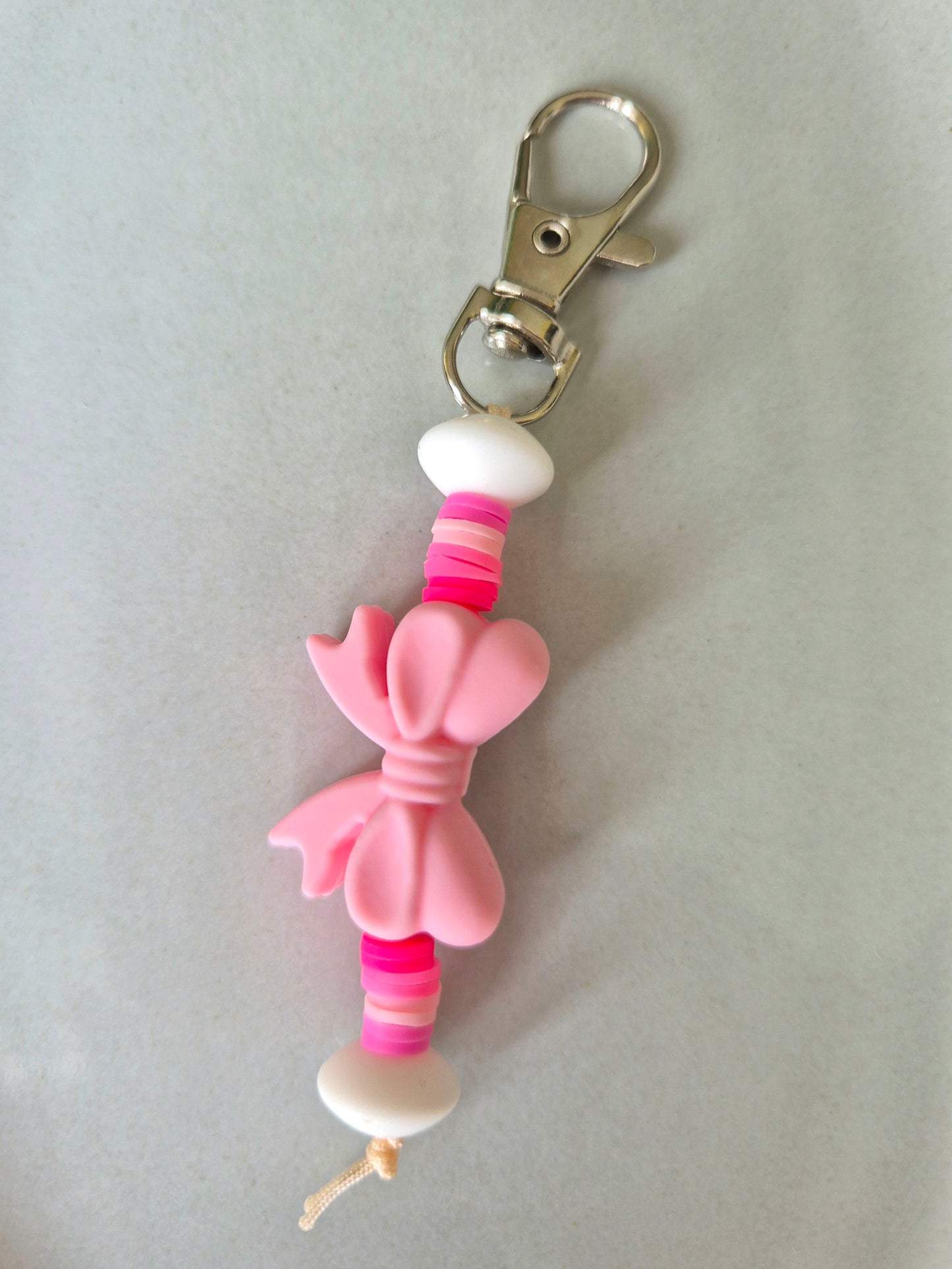 "Bow-tiful" Keychain / Zip Puller