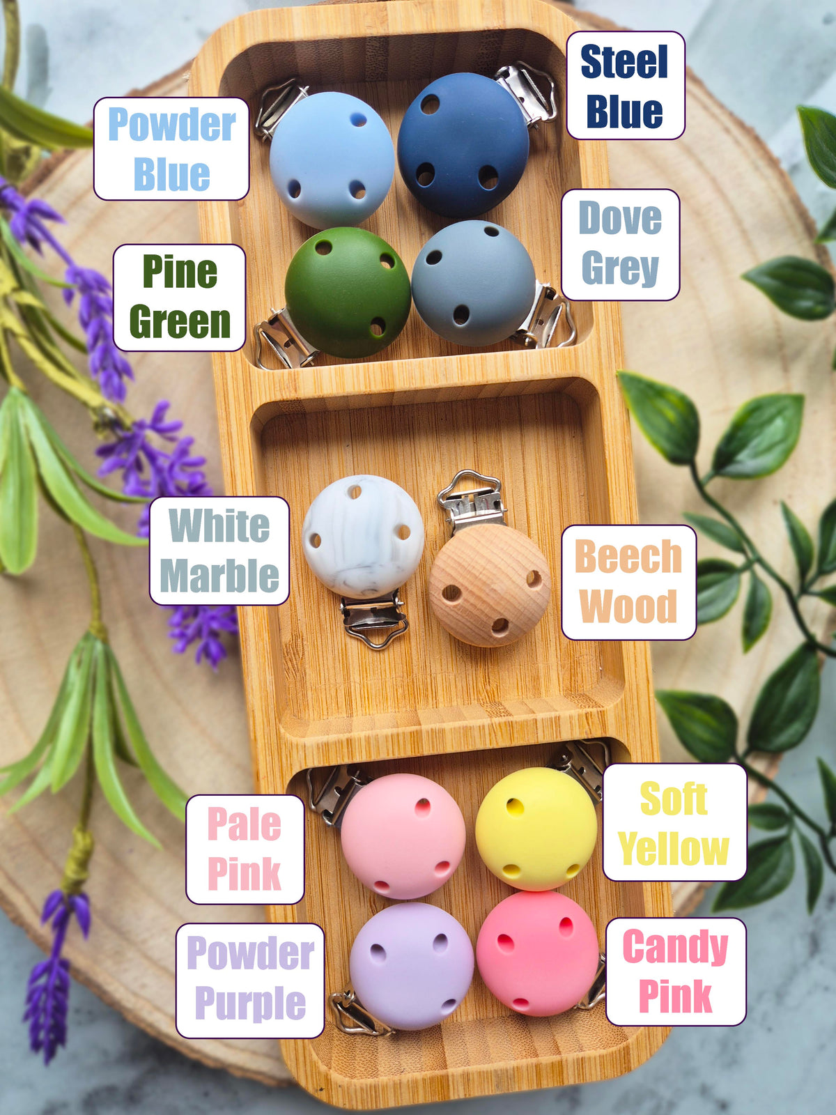 Personalised Soother Clip
