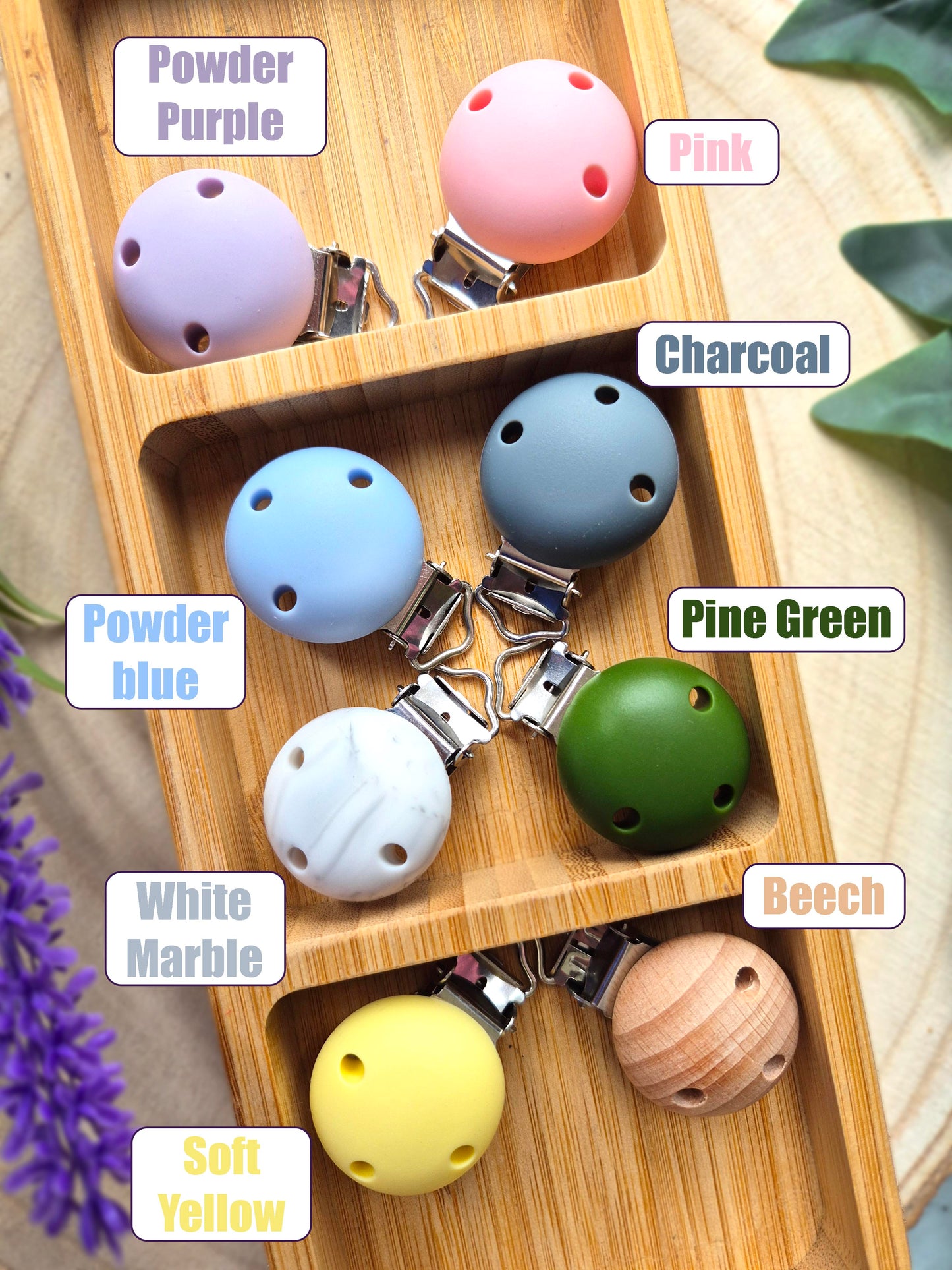 Personalised Soother Clip