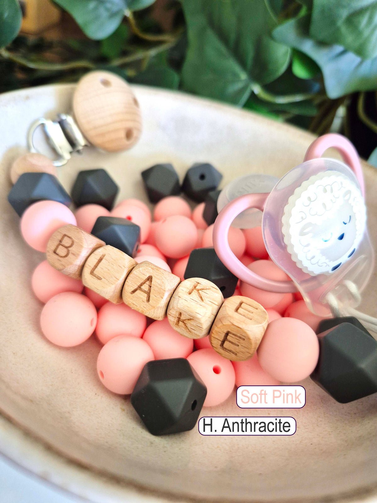 Personalised Soother Clip