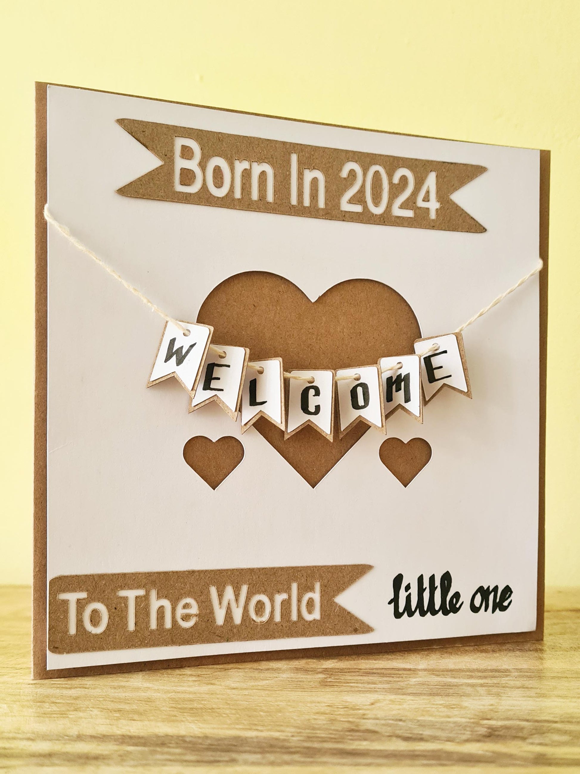 Do you know of any little person who was born in 2024? Or is due to be born this year? Well, we've got the card for you! Welcome to the world little one! 