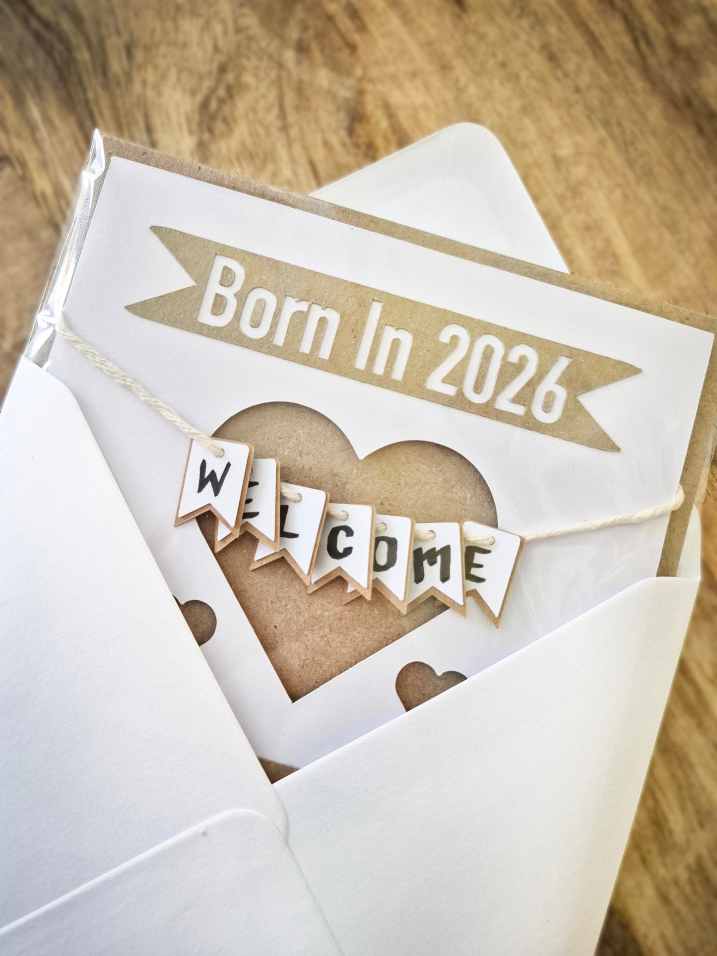 Do you know of any little person who was born in 2026? Or is due to be born this year? Well, we've got the card for you! Welcome to the world little one! 