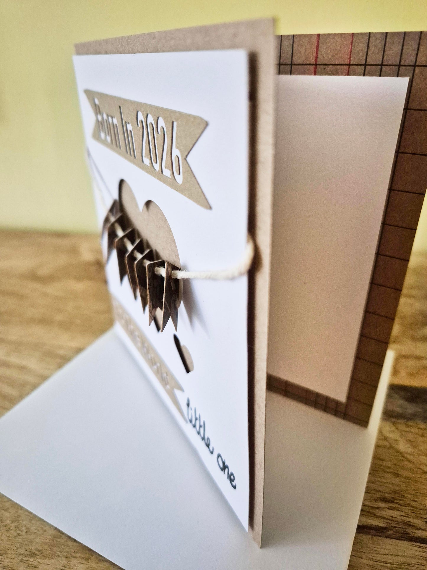 Do you know of any little person who was born in 2026? Or is due to be born this year? Well, we've got the card for you! Welcome to the world little one! 