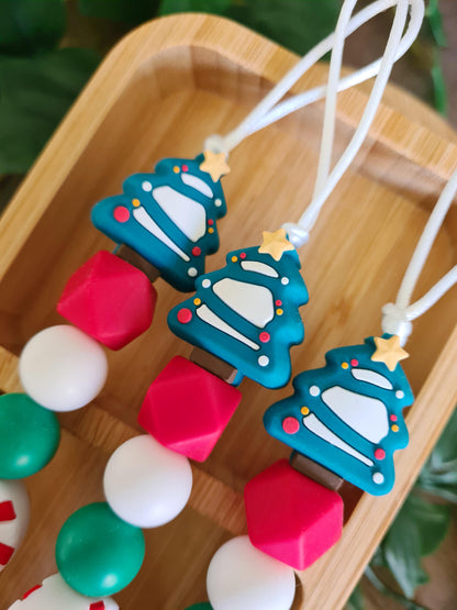 "Candy Christmas" Soother Clip