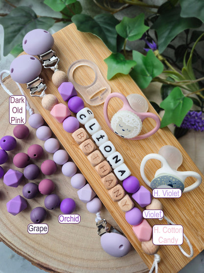 Personalised Soother Clip