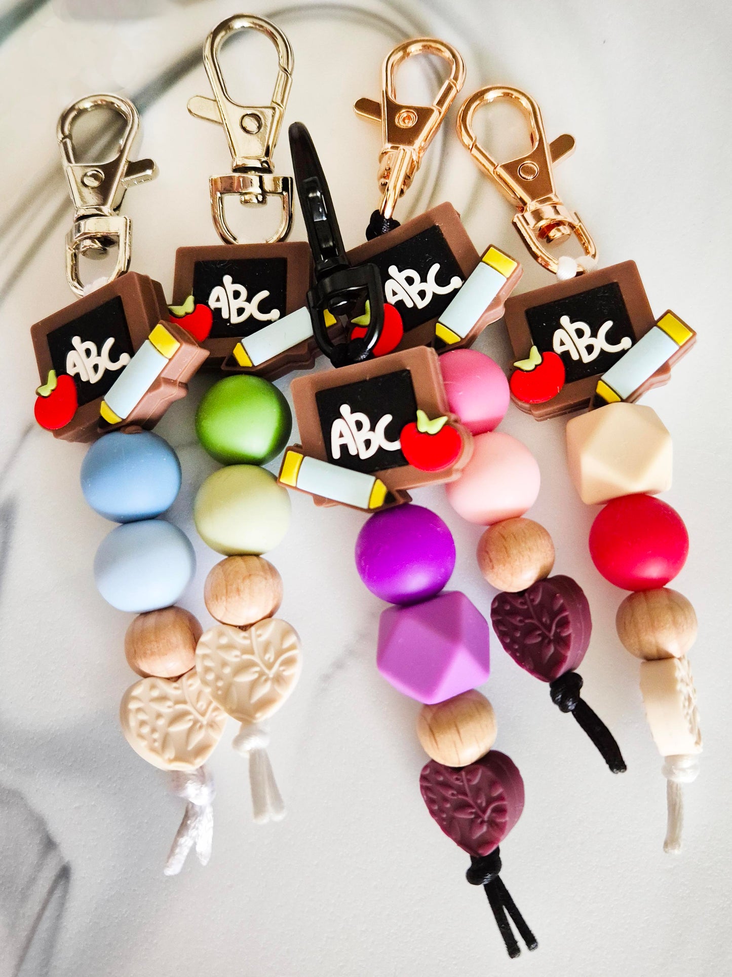 Looking for that special handcrafted gift for the Top Teacher, Educator or loved one who works within the "Teaching Council"?! They will LOVE THIS chalkboard keychain!