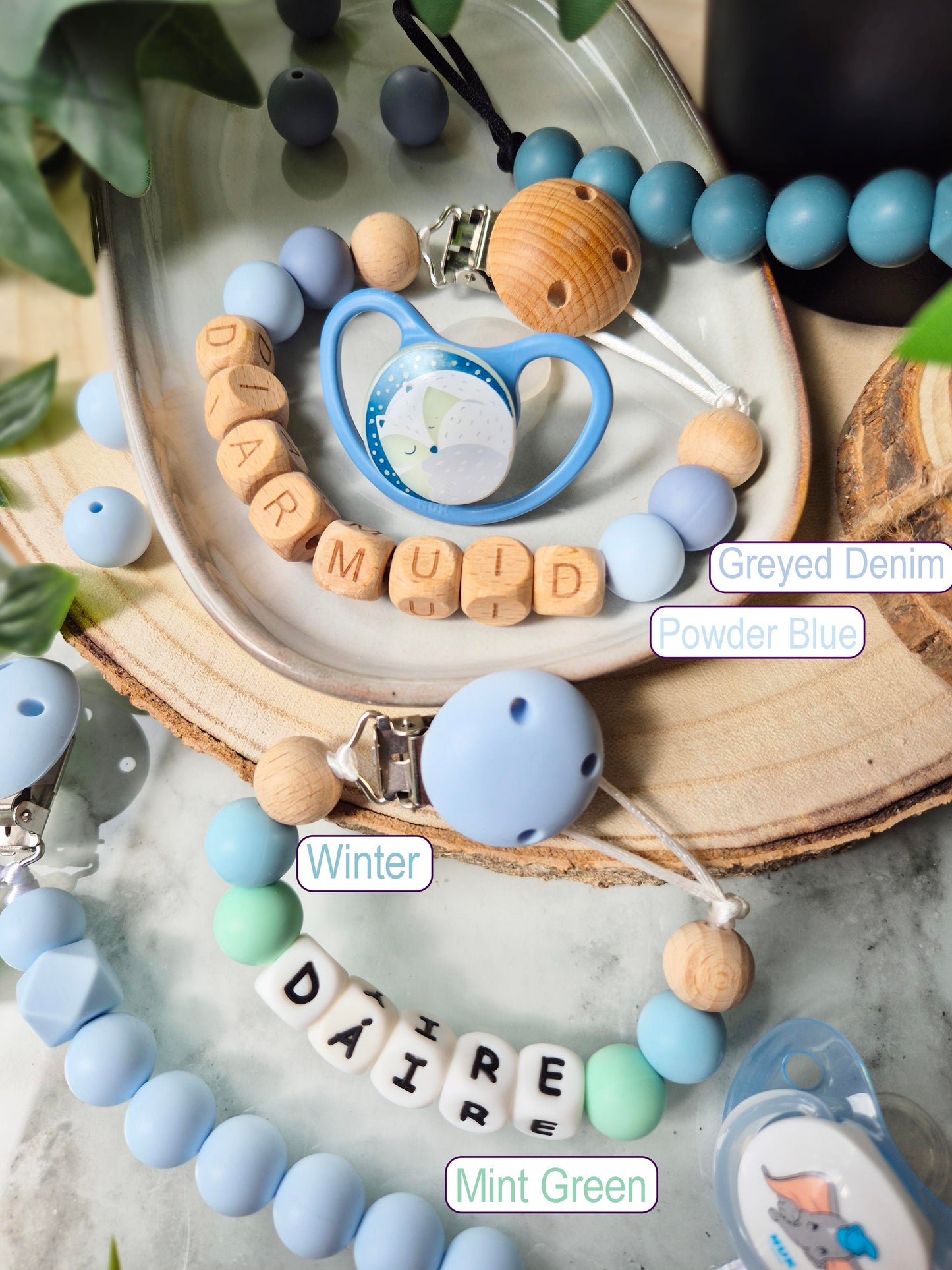 Personalised Soother Clip