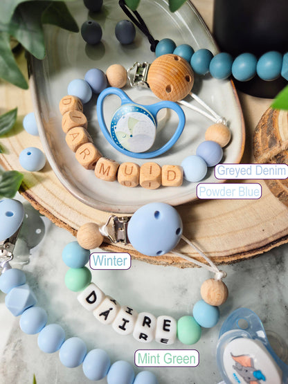 Personalised Soother Clip