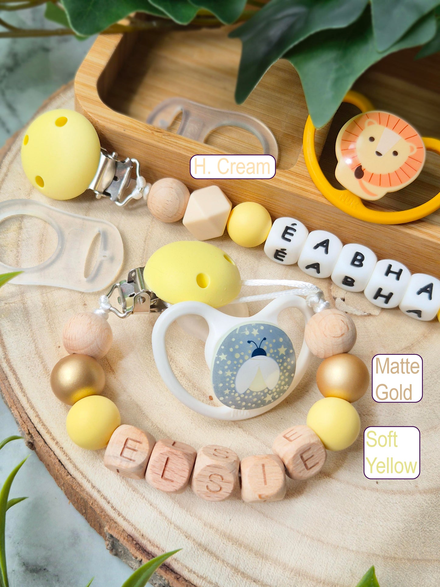 Personalised Soother Clip