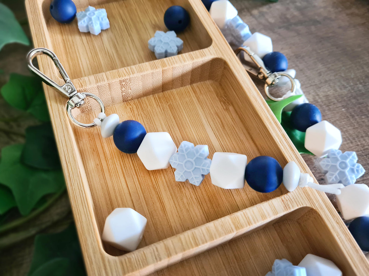 "Frosty The Keychain" Keychain / Zip Puller