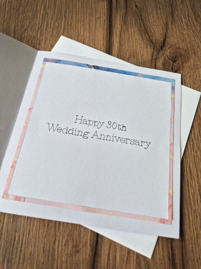 These personalised cards are ideal gifts for Anniversary's, Wedding's, Valentines Day and more.  Fully Customisable and perfect for personalising with couples names.
