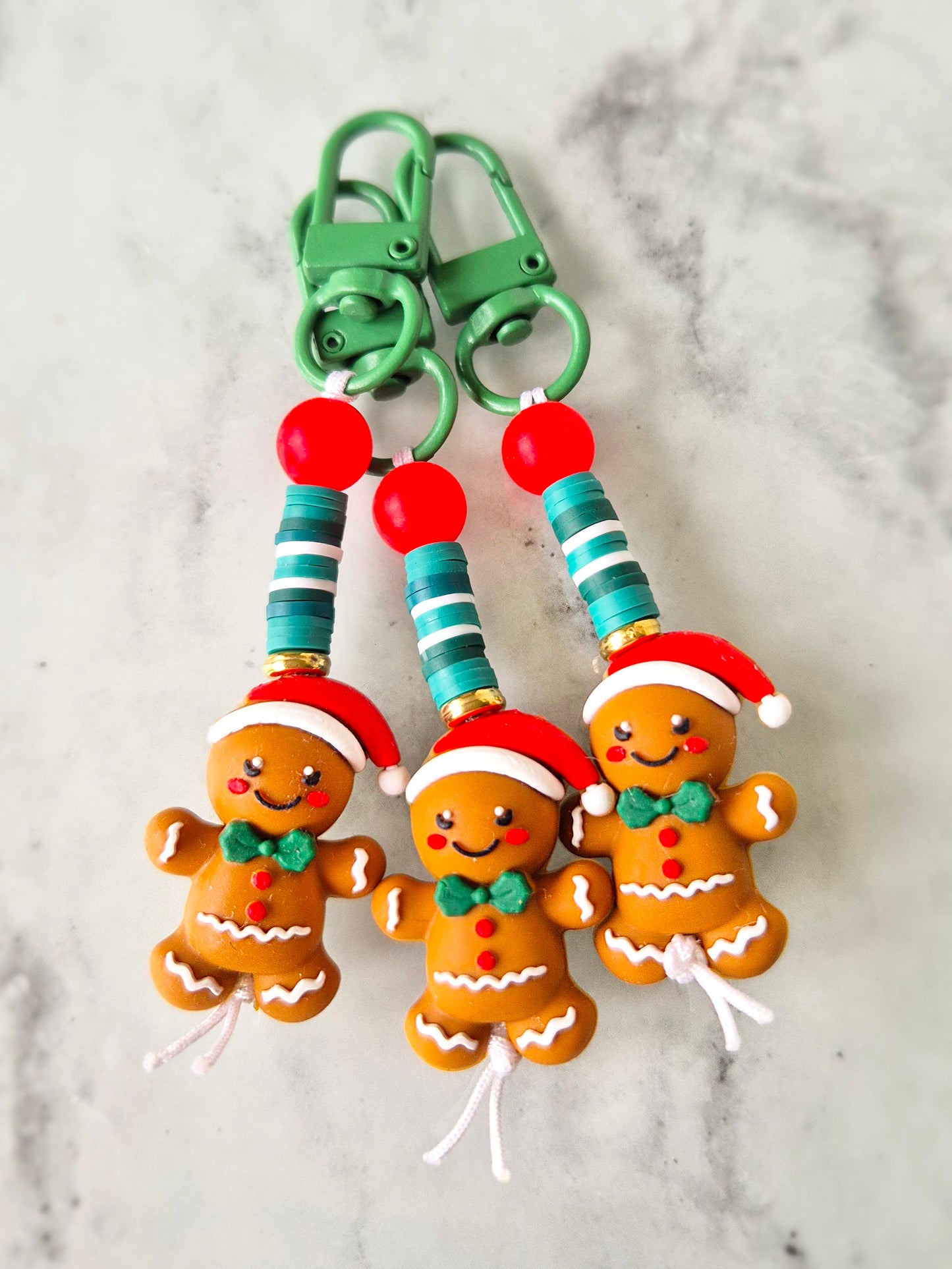 "Gingey" Keychain / Zip Puller / Bag Charm