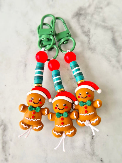 "Gingey" Keychain / Zip Puller / Bag Charm