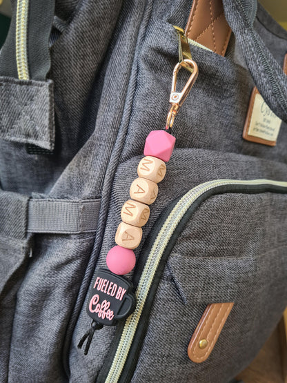 Looking for gift ideas for mam? Our handmade Mama Needs Coffee keychains make the perfect gift for mothers who may have found a new desire for buckets of coffee!