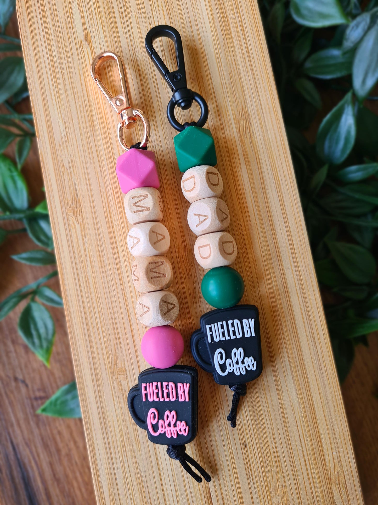 Looking for gift ideas for mam? Our handmade Mama Needs Coffee keychains make the perfect gift for mothers who may have found a new desire for buckets of coffee!