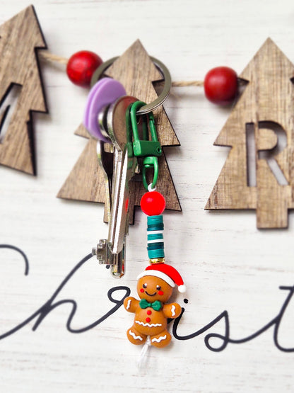 "Gingey" Keychain / Zip Puller / Bag Charm