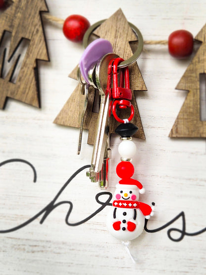 "Stan Snowman" Keychain / Zip Puller / Bag Charm