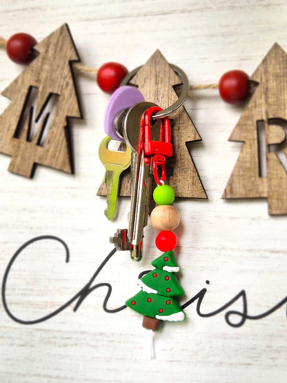 "Crann Nollaig" Keychain / Zip Puller / Bag Charm