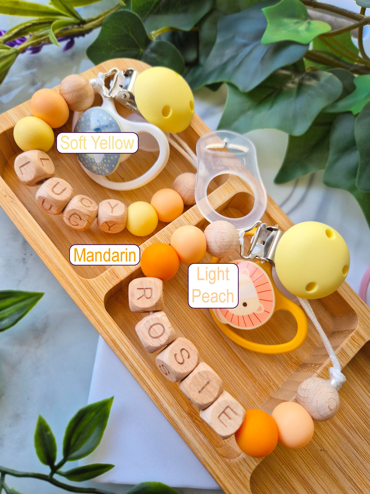 Personalised Soother Clip