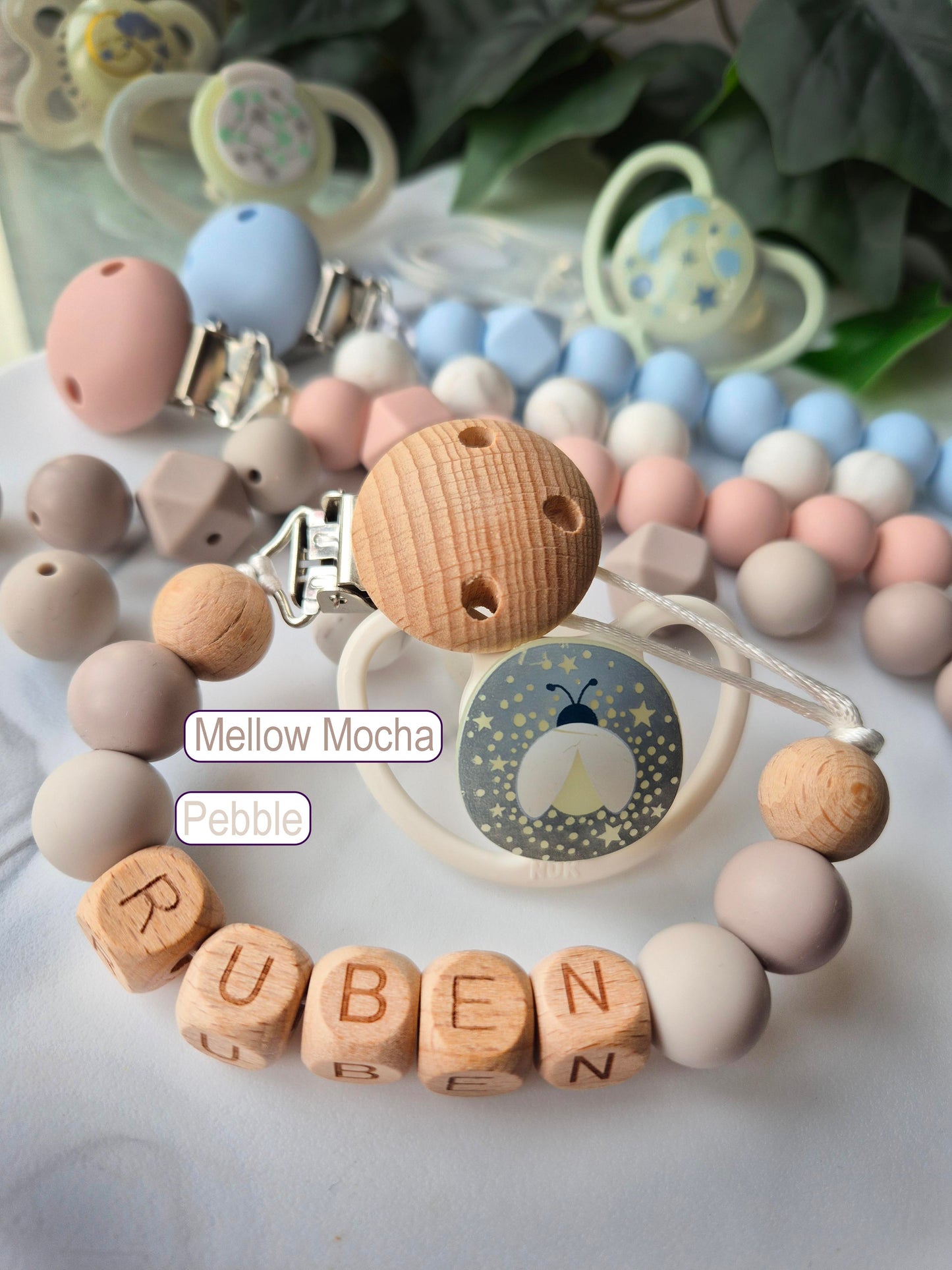 Personalised Soother Clip