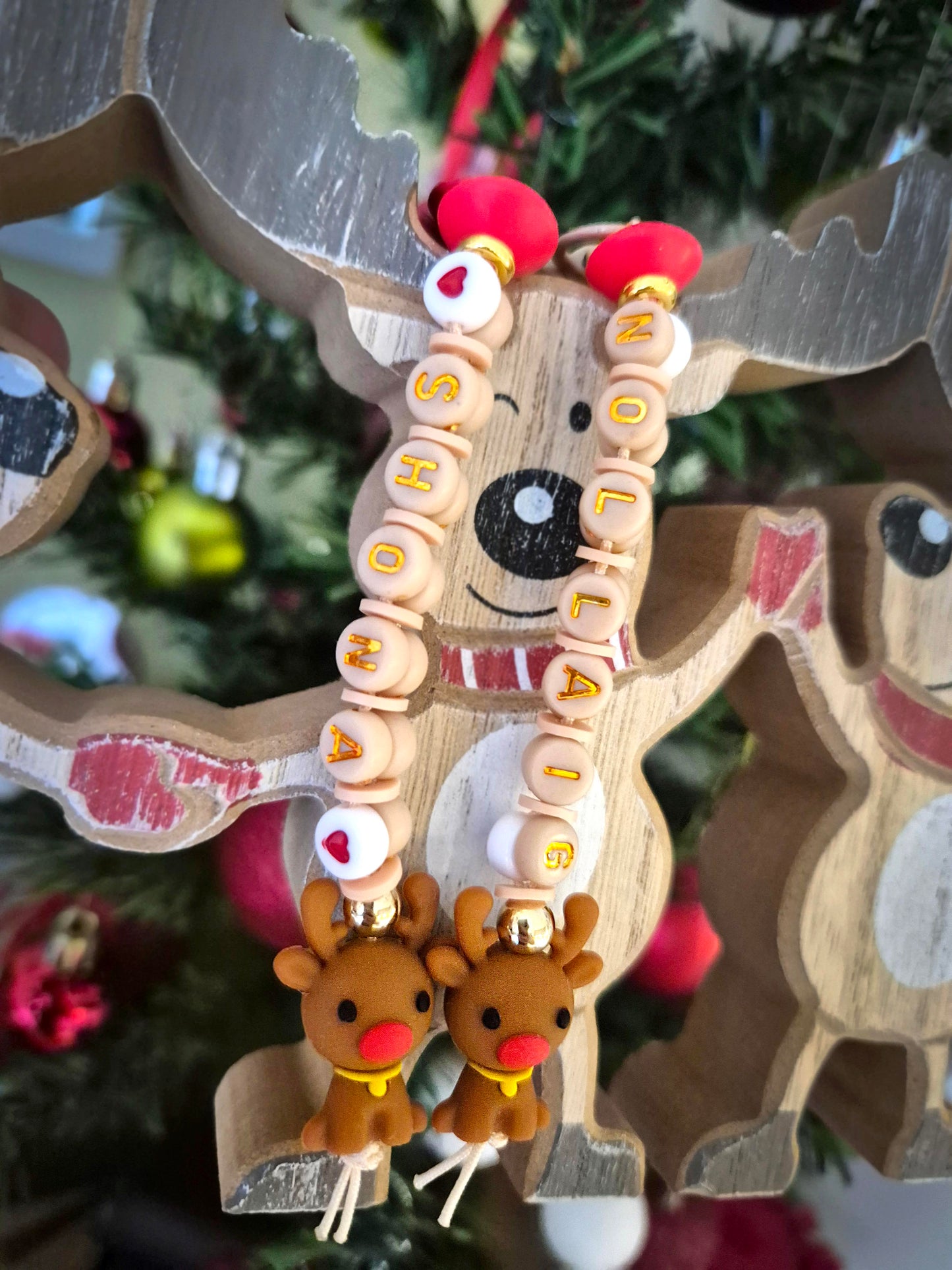 "Cutie Rudie" Keychain / Zip Puller / Bag Charm