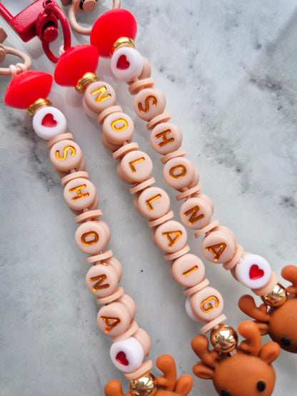 "Cutie Rudie" Keychain / Zip Puller / Bag Charm