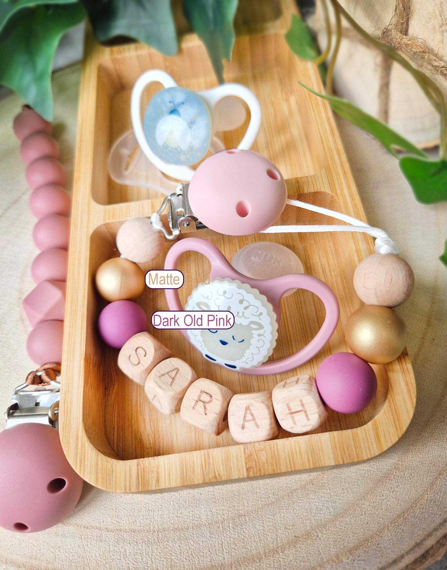 Personalised Soother Clip