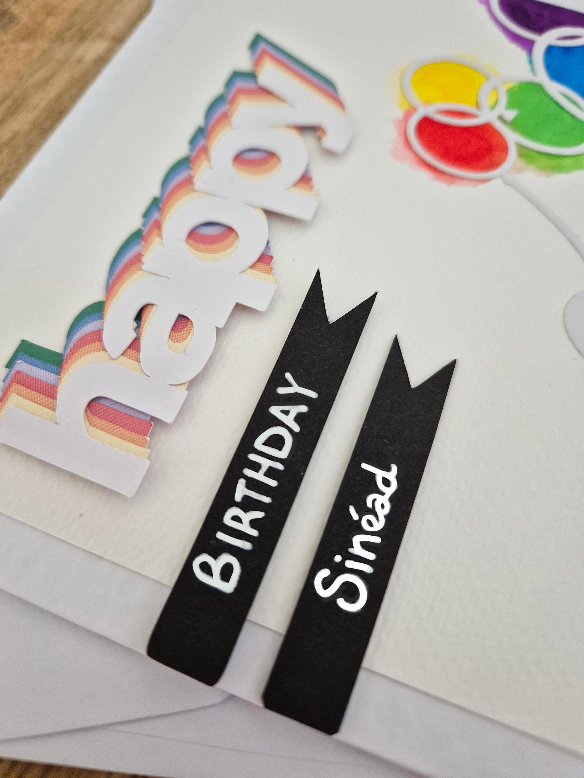 Are you looking for a unique and handmade birthday card for that special loved one? They will LOVE THIS vibrant and 3D effect card.