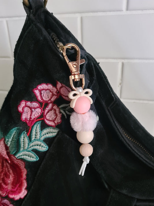 "The Lily" Keychain / Zip Puller
