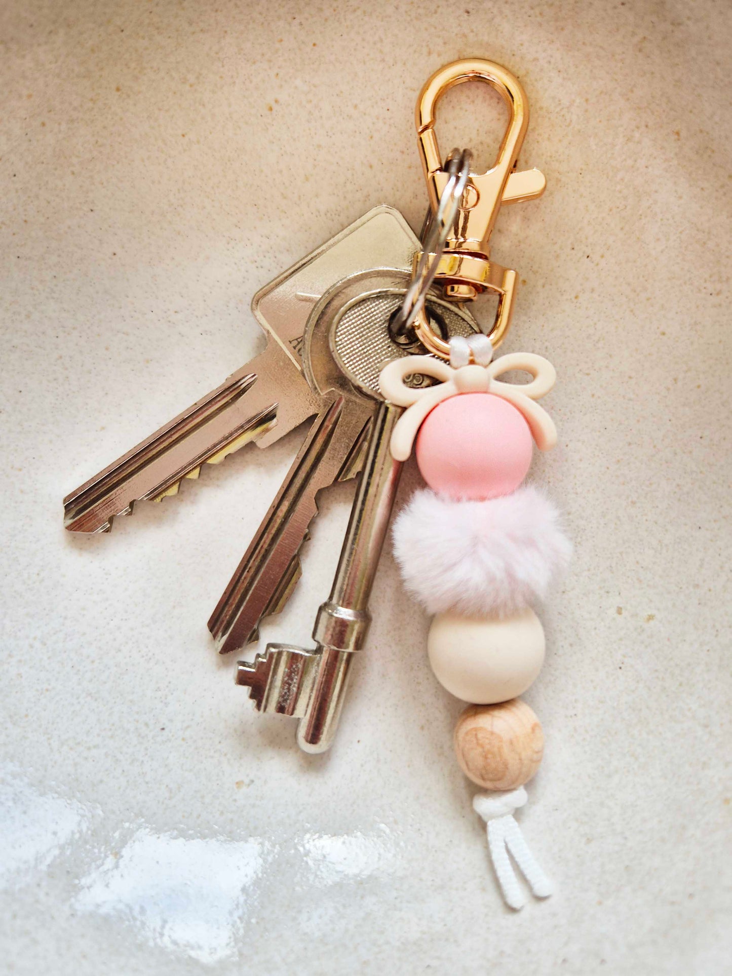 "The Lily" Keychain / Zip Puller