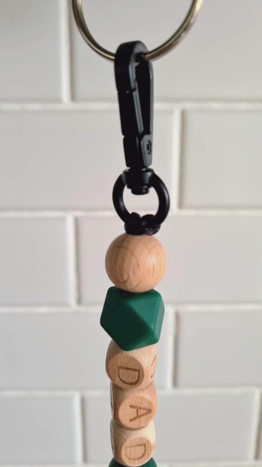 Looking for unique gift ideas for dad? Our handmade Dad Needs Coffee keychains make the perfect gift for new dads, who may have found a new desire for buckets of coffee!