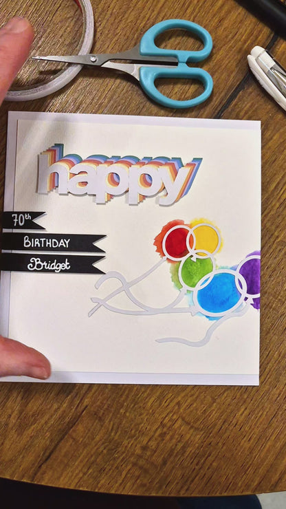Happy Birthday Handcrafted Card