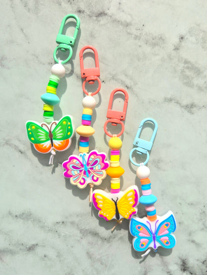 Butterfly Keychain / Zip Puller