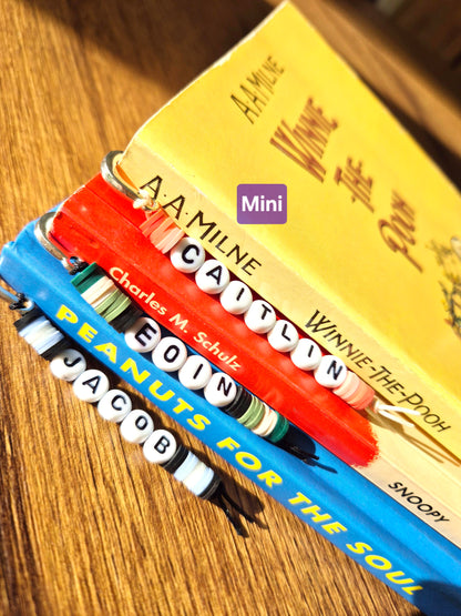 Mini Feather Bookmarks - personalised